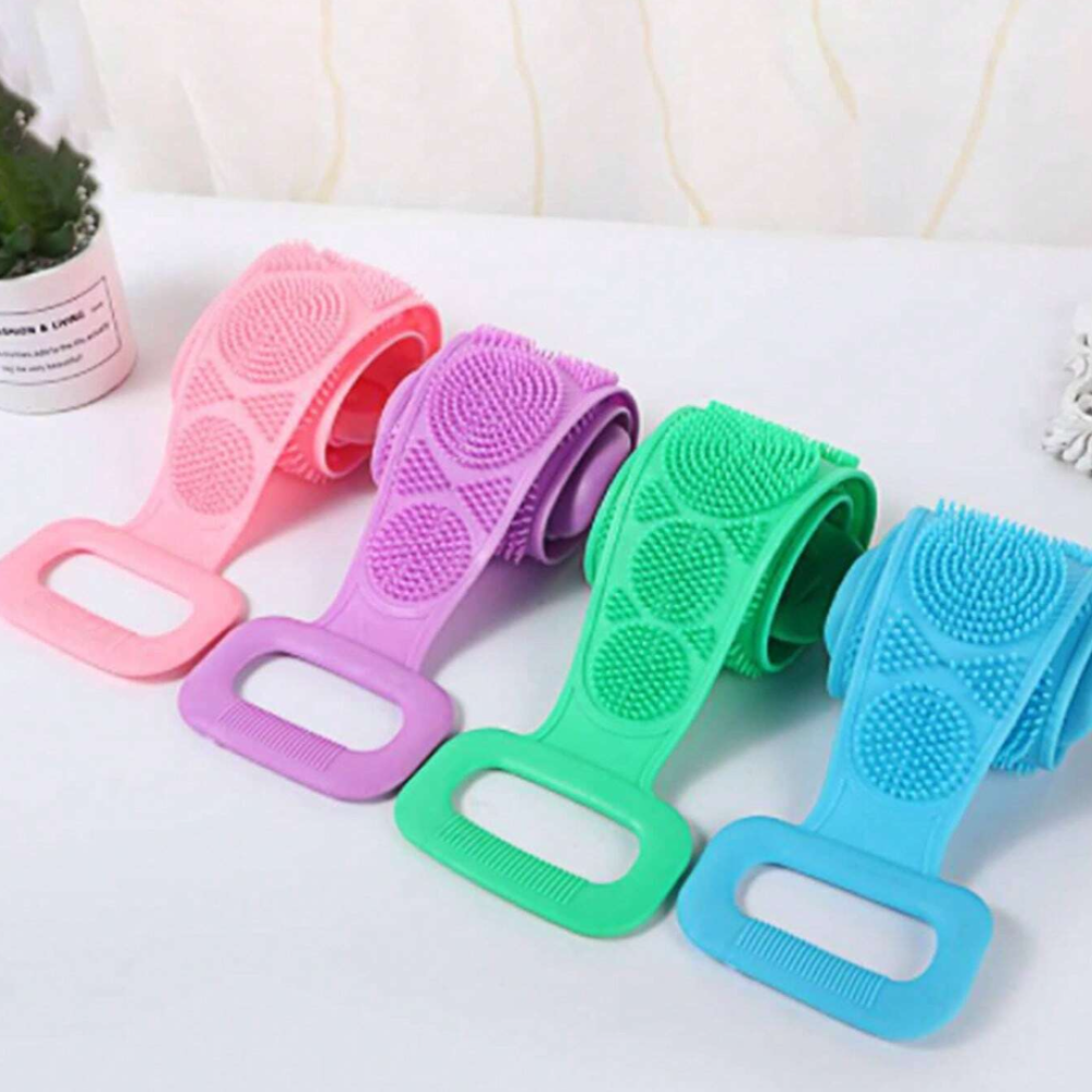 SilicoRub - Brosse de bain en silicone