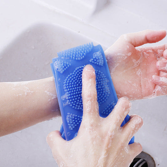 SilicoRub - Brosse de bain en silicone