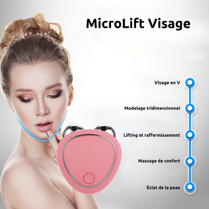 MicroLift Visage - Rouleau de Massage Facial