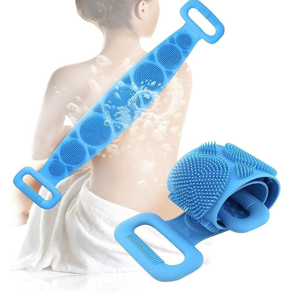 SilicoRub - Brosse de bain en silicone