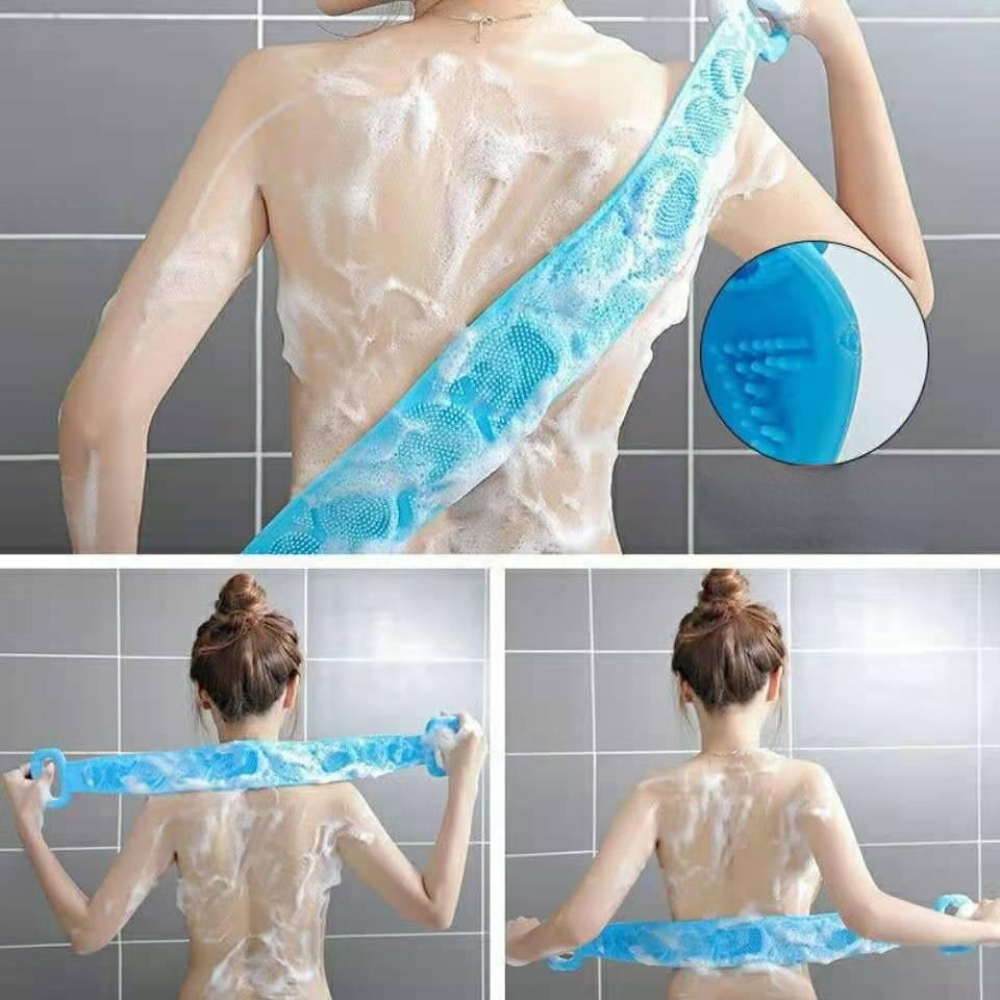 SilicoRub - Brosse de bain en silicone