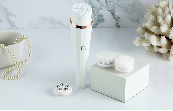 PureFace Pro - Brosse nettoyante visage 4-en-1